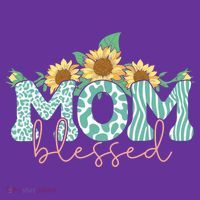 Blessed Mom Sunflower Cute Coaster thumb 2