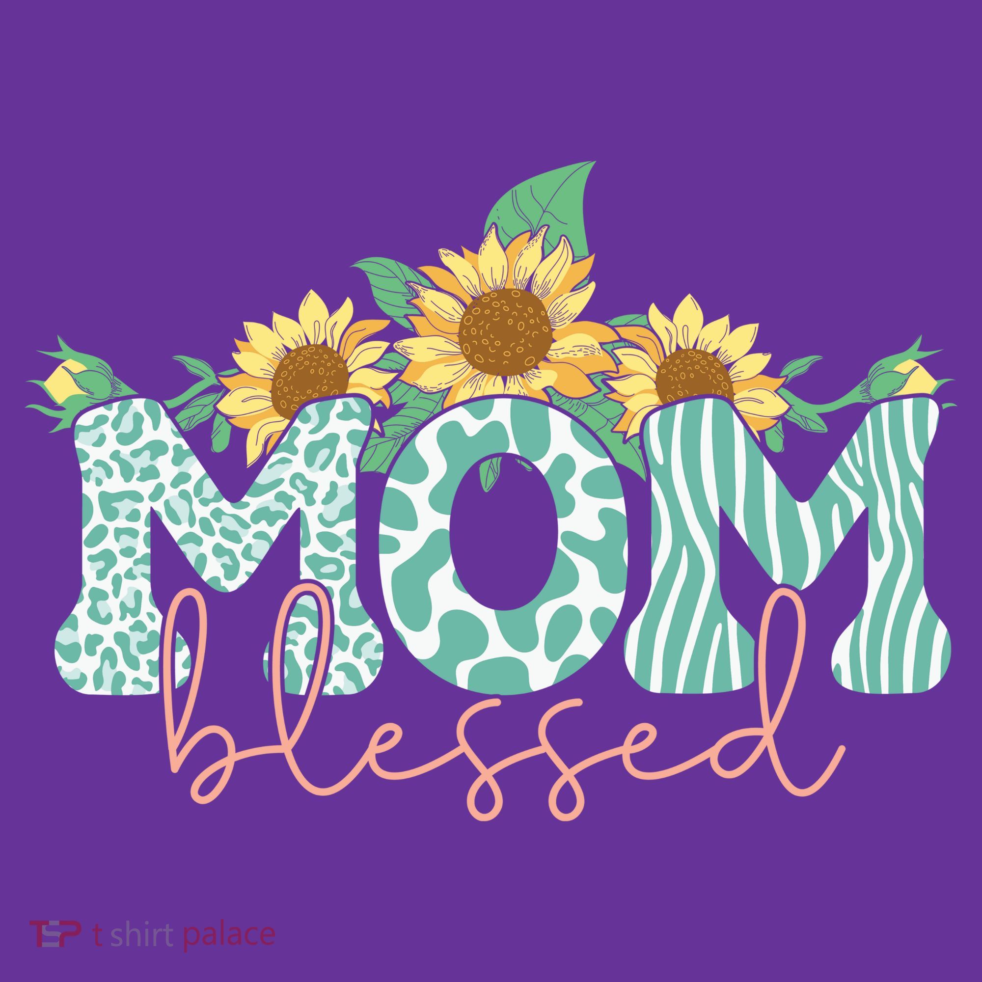 Blessed Mom Sunflower Cute Visor