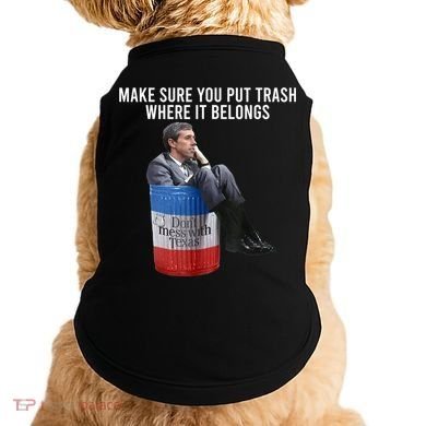 Beto Make Sure You Put Trash Where It Belongs Doggie Tank