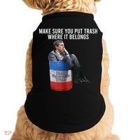 Beto Make Sure You Put Trash Where It Belongs Doggie Tank thumb 0