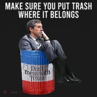 Beto Make Sure You Put Trash Where It Belongs USA-Made Doggie Bandana thumb 2