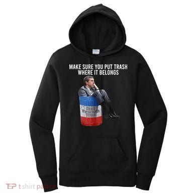 Beto Make Sure You Put Trash Where It Belongs Women's Hoodie