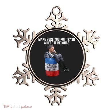 Beto Make Sure You Put Trash Where It Belongs Ornament