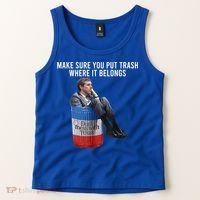 Beto Make Sure You Put Trash Where It Belongs Tank Top thumb 2