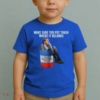 Beto Make Sure You Put Trash Where It Belongs Toddler T-Shirt thumb 2
