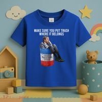 Beto Make Sure You Put Trash Where It Belongs Toddler T-Shirt thumb 3