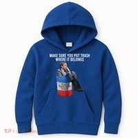 Beto Make Sure You Put Trash Where It Belongs Kids Hoodie thumb 0