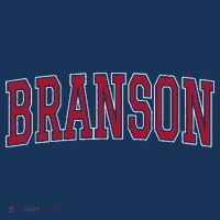 Branson Missouri Souvenir Varsity Style Red Text Kids T-Shirt thumb 4