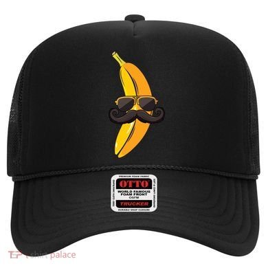 Banana Mustache Sunglasses Face Funny Fruit Cool Banana Gift Hat