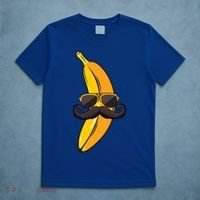Banana Mustache Sunglasses Face Funny Fruit Cool Banana Gift T-Shirt thumb 5