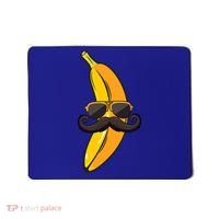 Banana Mustache Sunglasses Face Funny Fruit Cool Banana Gift Mousepad thumb 0