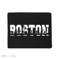 Boston Massachusetts Skyline Graphic Apparel Mousepad thumb 0