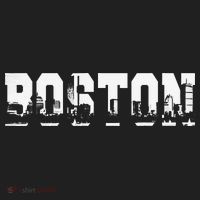 Boston Massachusetts Skyline Graphic Apparel Hat thumb 2