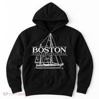 Boston Massachusetts Souvenir Sailing Great Gift Hoodie thumb 0