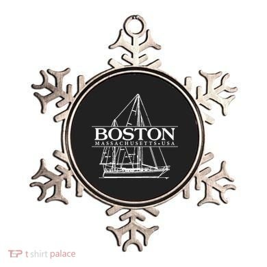 Boston Massachusetts Souvenir Sailing Great Gift Ornament