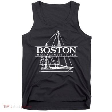 Boston Massachusetts Souvenir Sailing Great Gift Tank Top