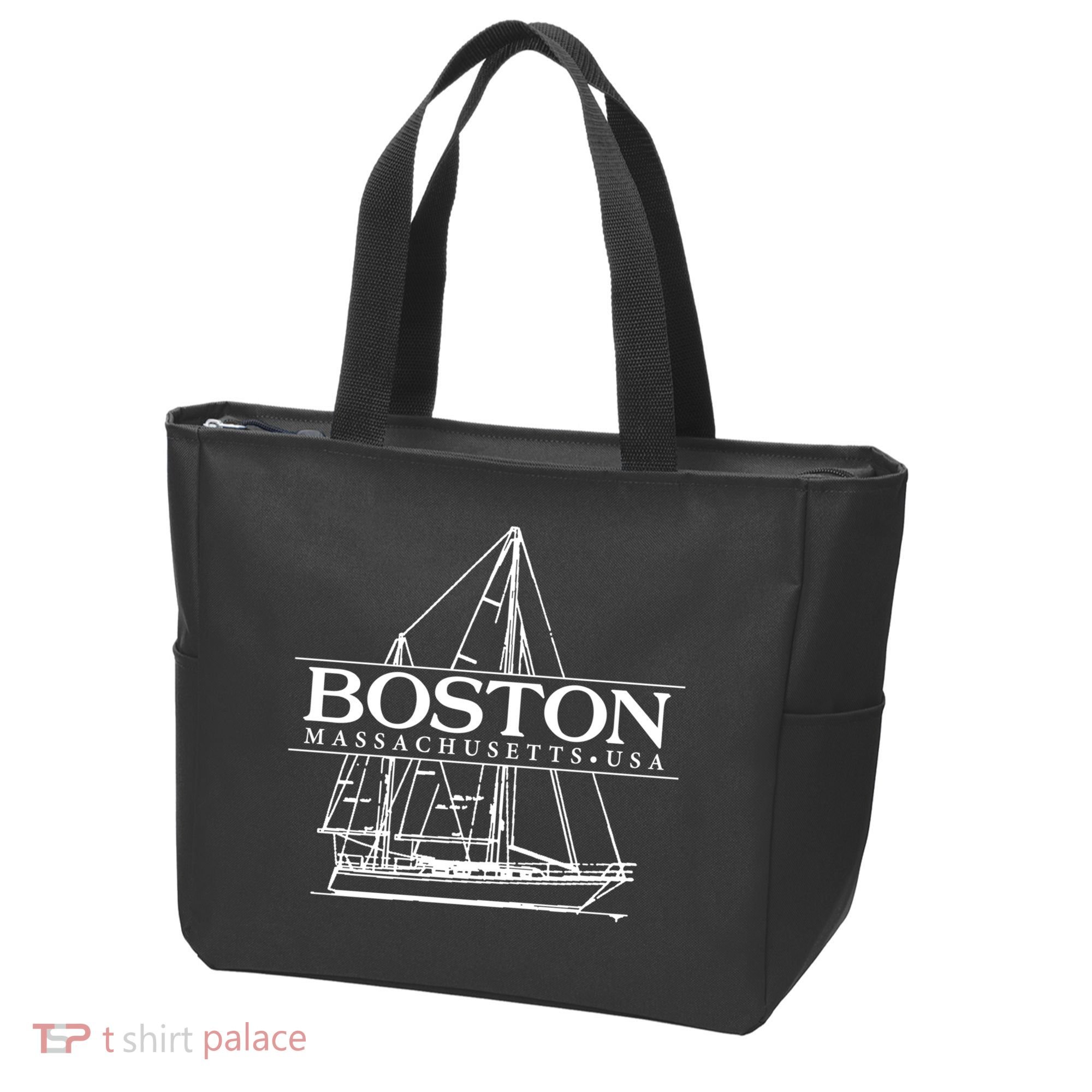 Boston Massachusetts Souvenir Sailing Great Gift Tote Bag