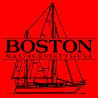 Boston Massachusetts Souvenir Sailing Great Gift Santa Hat thumb 1