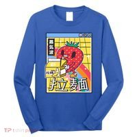 Banana Milk Strawberry Rainbow Digital Japan Style Vaporwave Gift Long Sleeve Shirt thumb 0