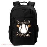 Baseball Memaw Sports Player Lover Coach Graphic Cool Gift Backpack thumb 0