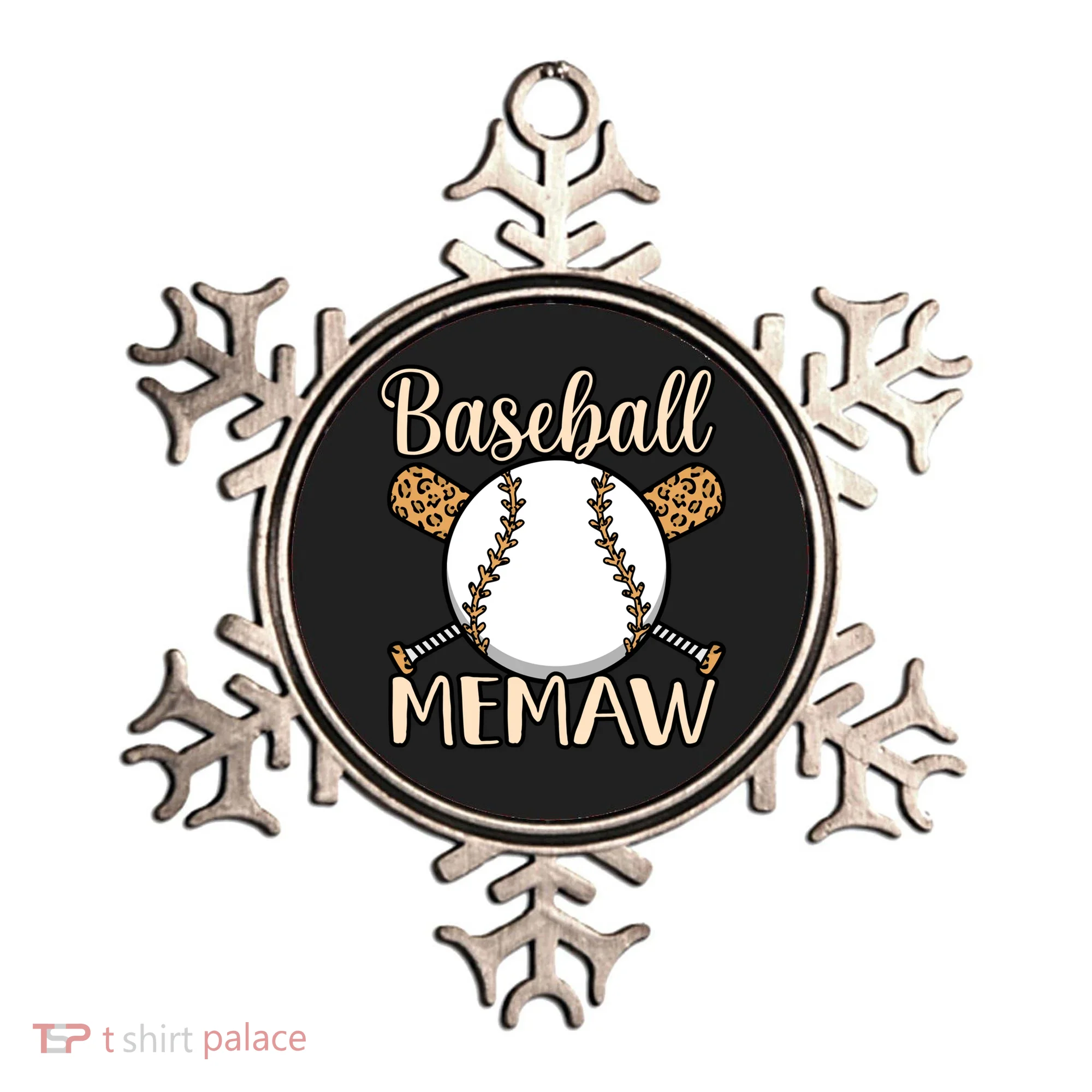 Baseball Memaw Sports Player Lover Coach Graphic Cool Gift Ornament
