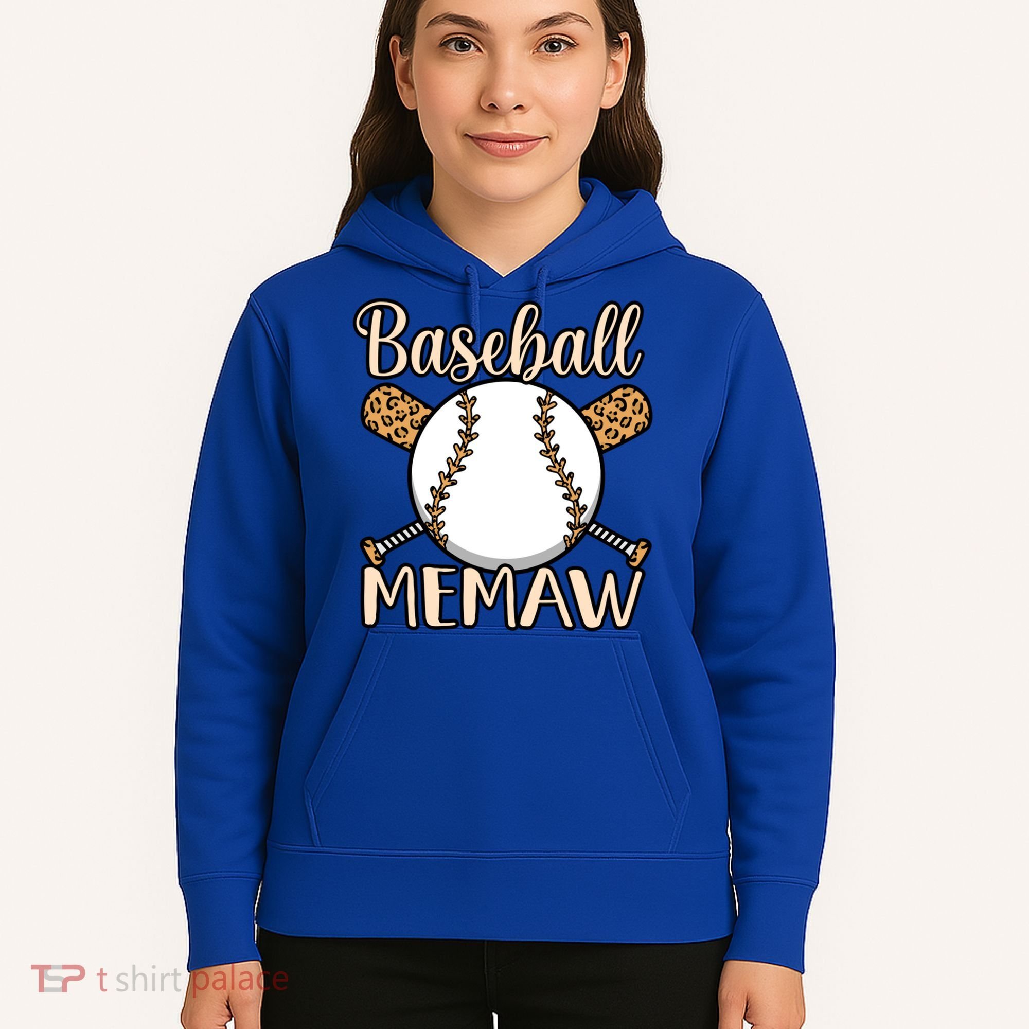 Baseball Memaw Sports Player Lover Coach Graphic Cool Gift Hoodie