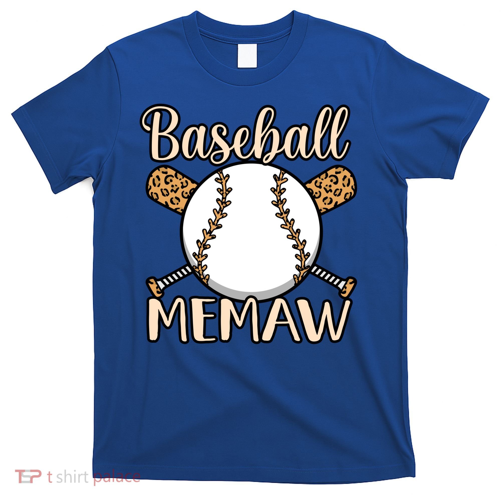 Baseball Memaw Sports Player Lover Coach Graphic Cool Gift T-Shirt