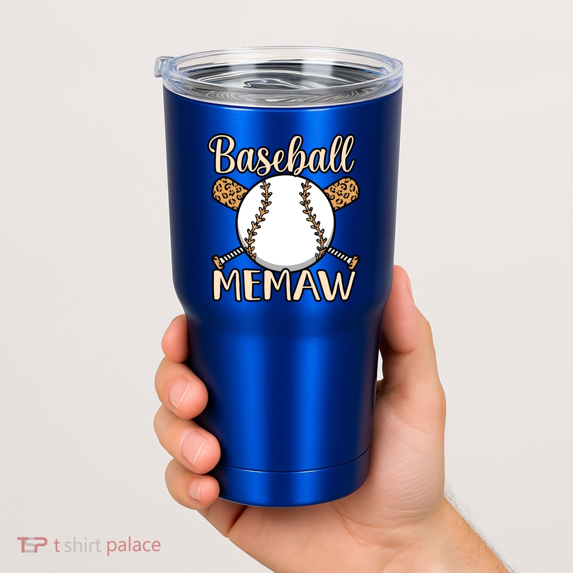 Baseball Memaw Sports Player Lover Coach Graphic Cool Gift Tumbler