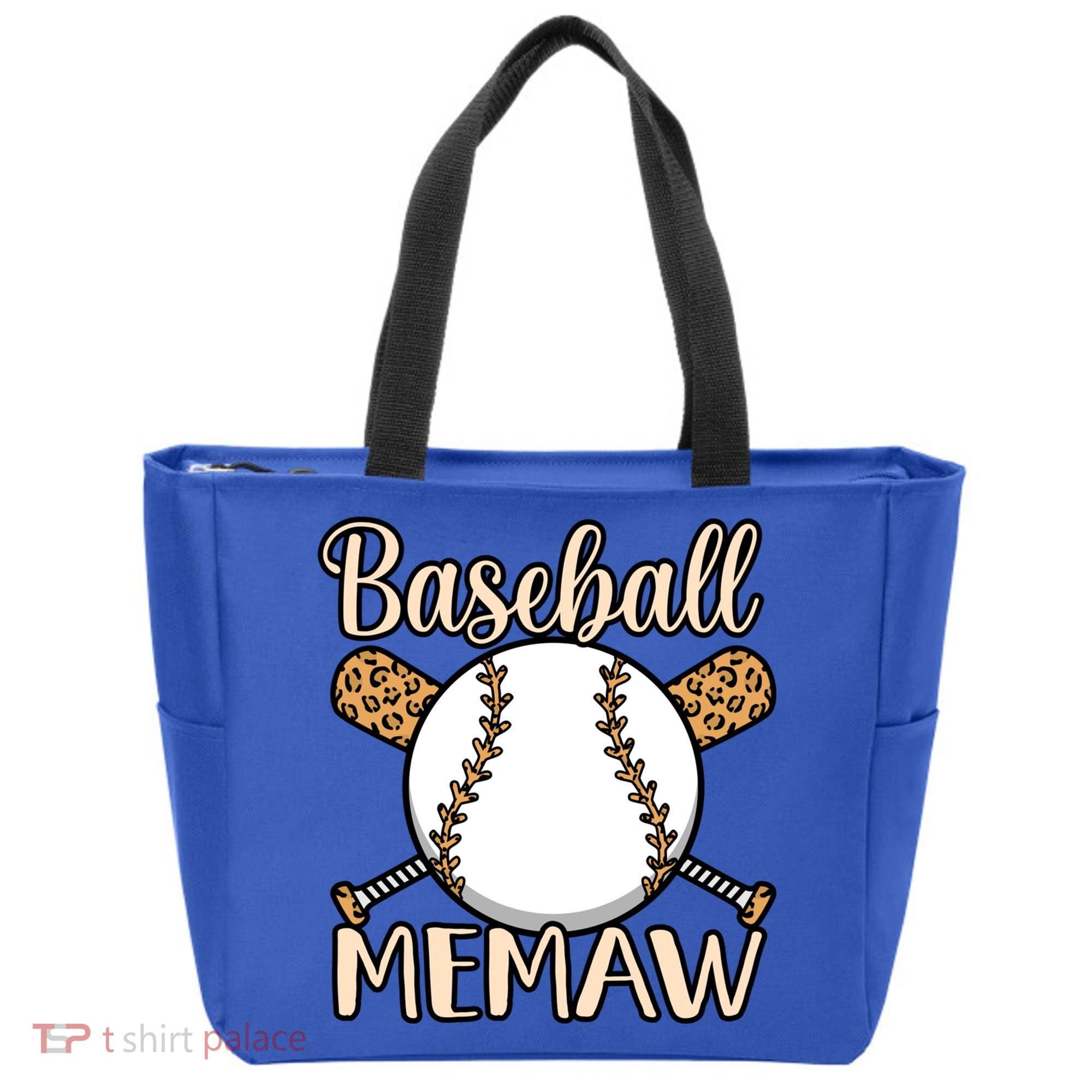 Baseball Memaw Sports Player Lover Coach Graphic Cool Gift Tote Bag