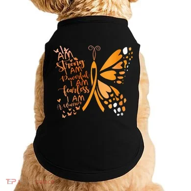 Butterfly Multiple Sclerosis Awareness Doggie Tank