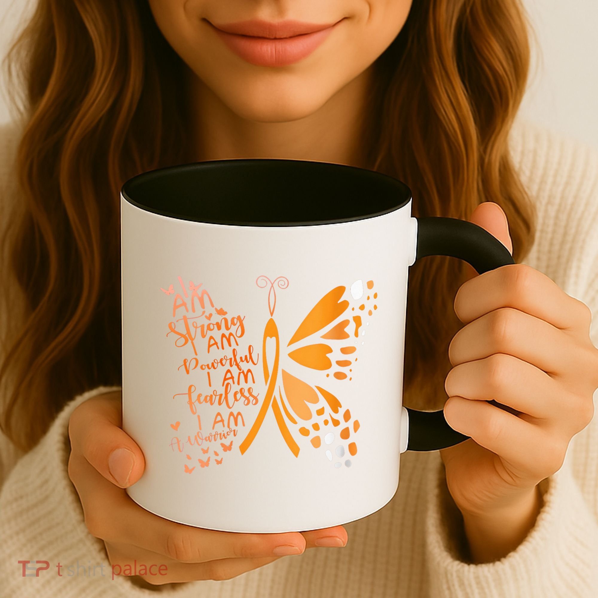 Butterfly Multiple Sclerosis Awareness Coffee Mug