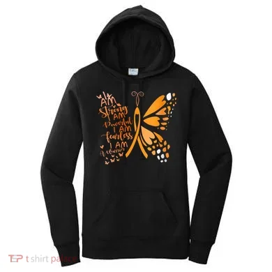 Butterfly Multiple Sclerosis Awareness Women's Hoodie