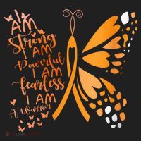 Butterfly Multiple Sclerosis Awareness Tumbler thumb 3