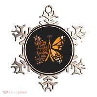 Butterfly Multiple Sclerosis Awareness Ornament thumb 0
