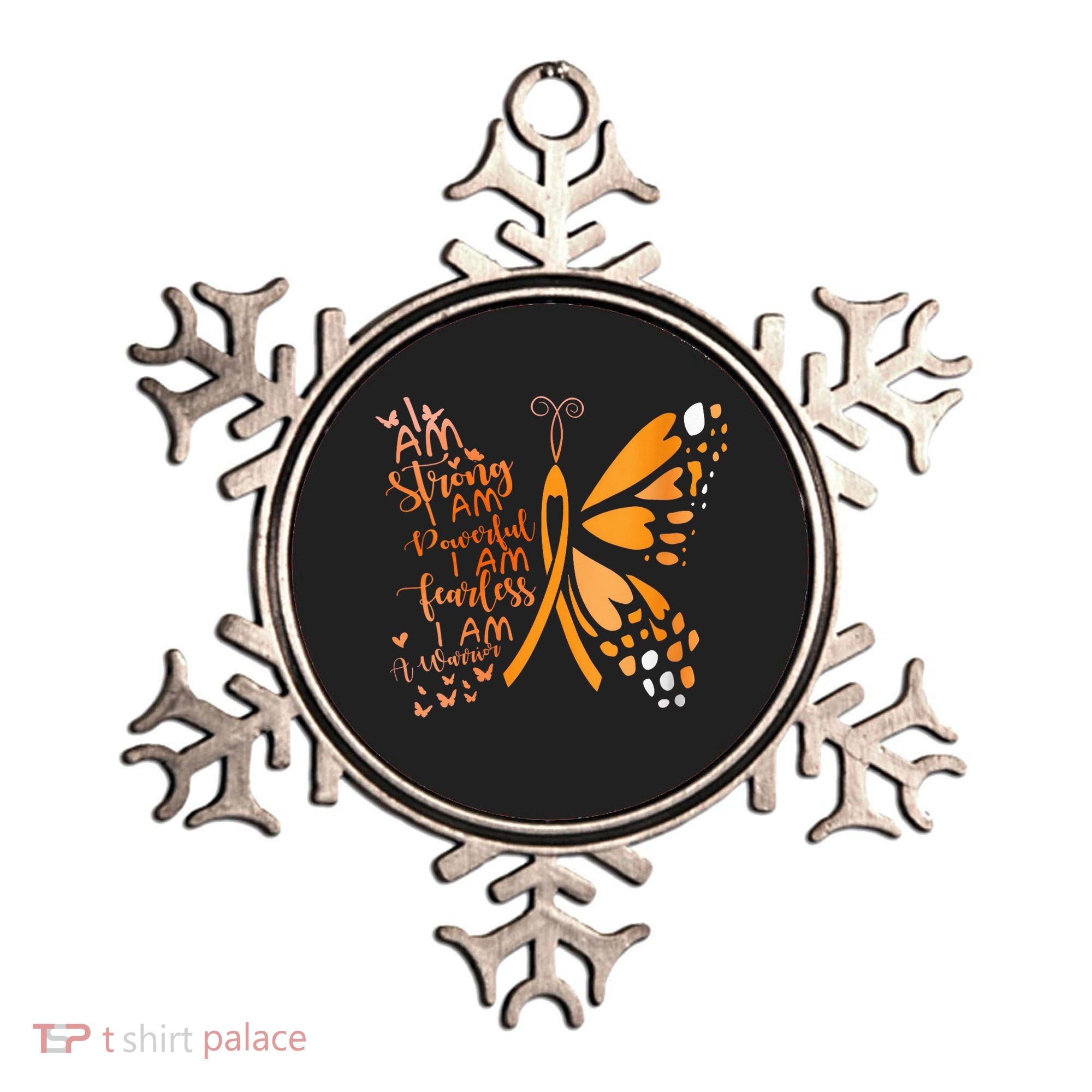 Butterfly Multiple Sclerosis Awareness Ornament