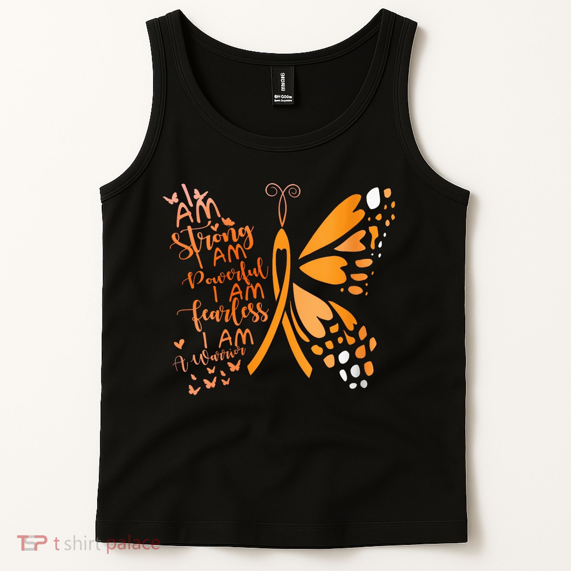 Butterfly Multiple Sclerosis Awareness Tank Top