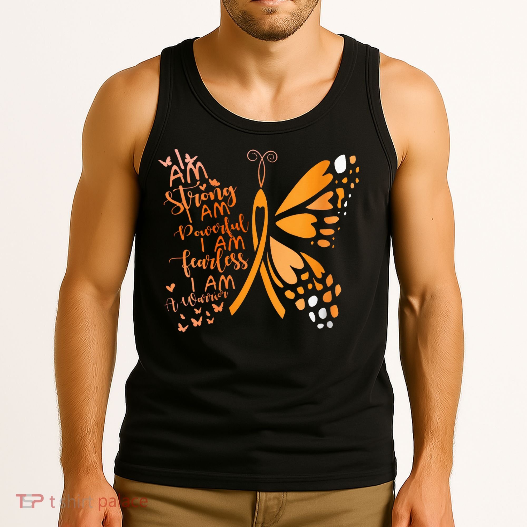 Butterfly Multiple Sclerosis Awareness Tank Top