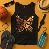 Butterfly Multiple Sclerosis Awareness Tank Top thumb 4