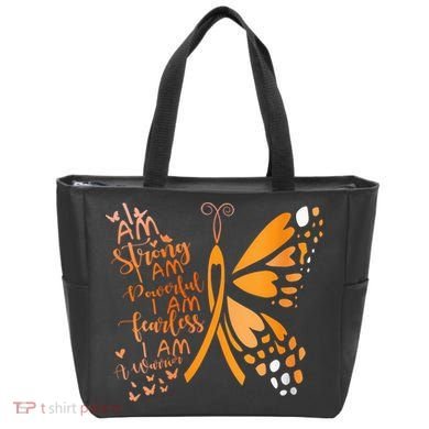 Butterfly Multiple Sclerosis Awareness Tote Bag