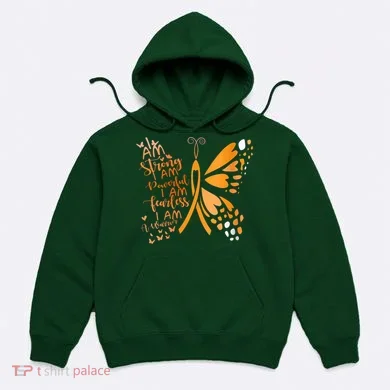 Butterfly Multiple Sclerosis Awareness Hoodie