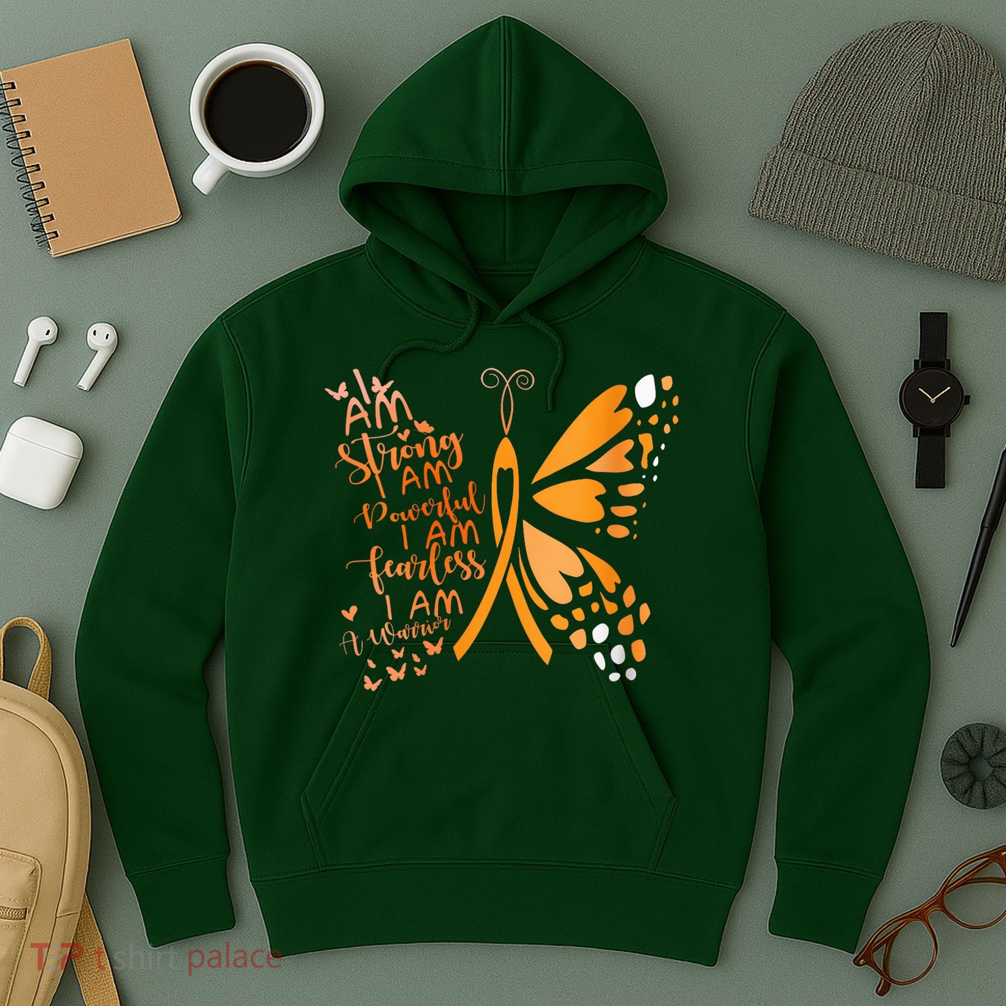 Butterfly Multiple Sclerosis Awareness Hoodie
