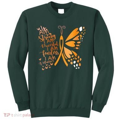 Butterfly Multiple Sclerosis Awareness Sweatshirt