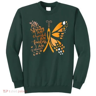 Butterfly Multiple Sclerosis Awareness Sweatshirt