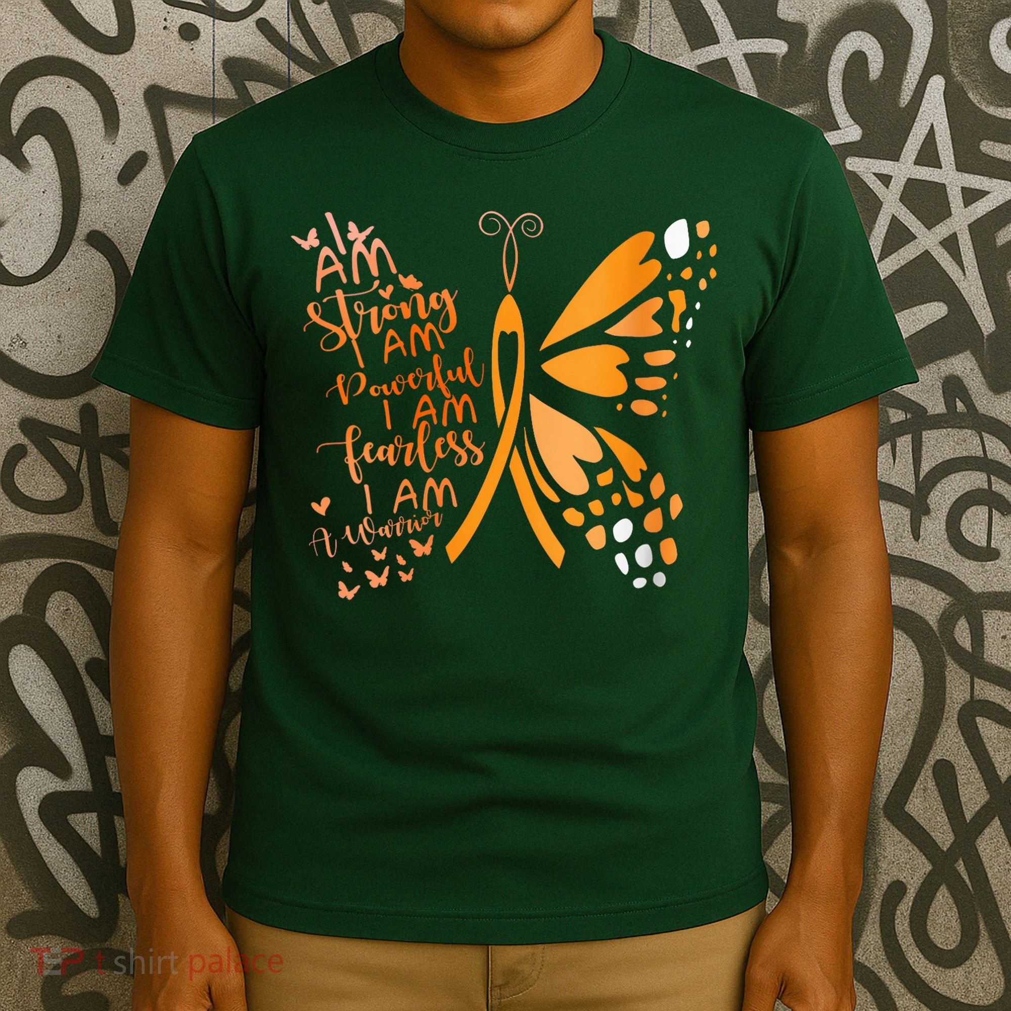 Butterfly Multiple Sclerosis Awareness T-Shirt