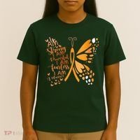 Butterfly Multiple Sclerosis Awareness T-Shirt thumb 4
