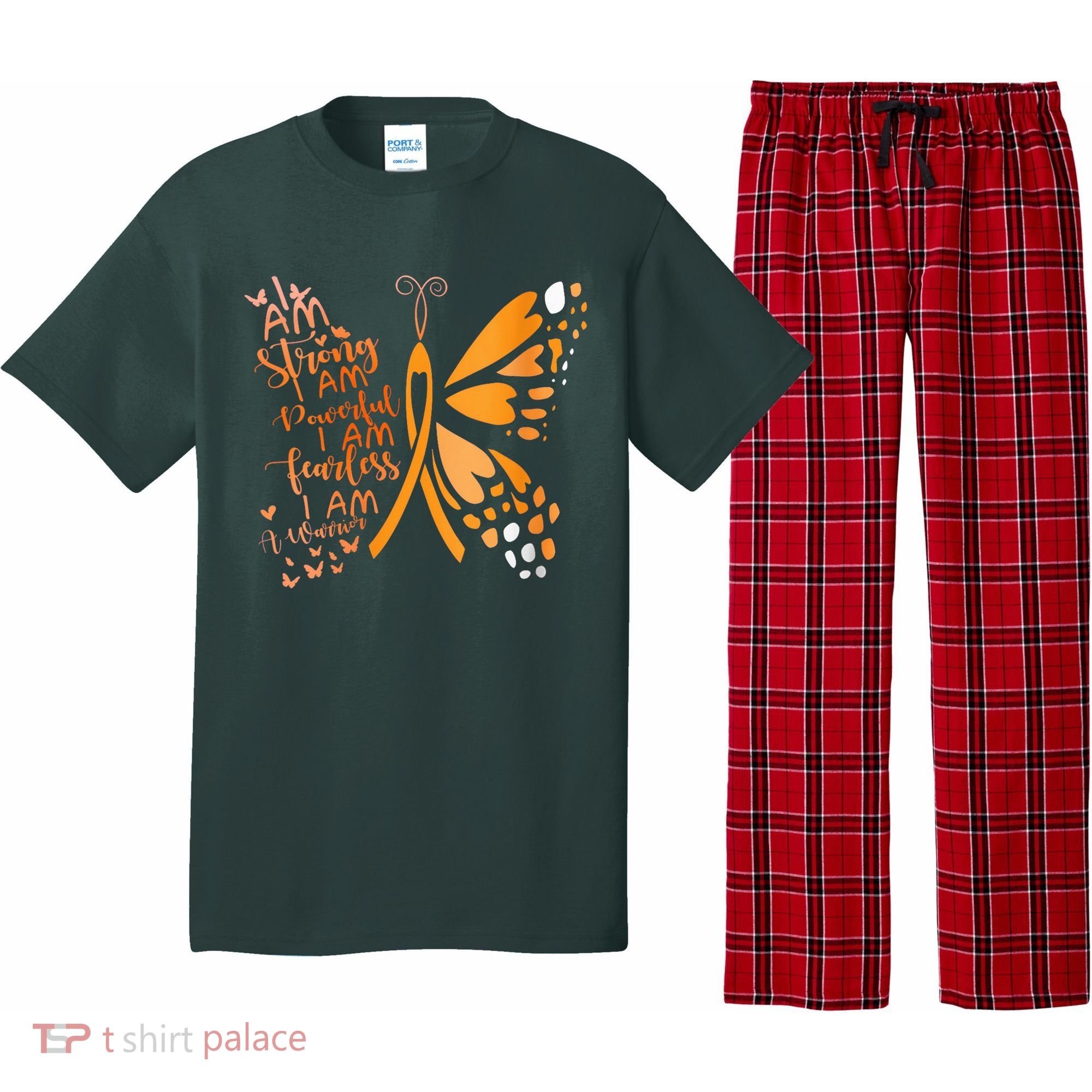 Butterfly Multiple Sclerosis Awareness Pajama Set