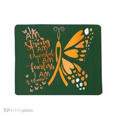 Butterfly Multiple Sclerosis Awareness Mousepad