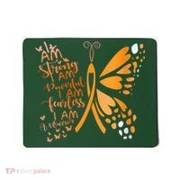 Butterfly Multiple Sclerosis Awareness Mousepad thumb 0