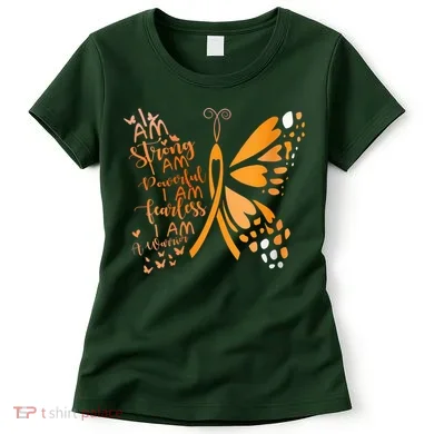Butterfly Multiple Sclerosis Awareness Women's T-Shirt