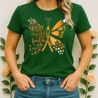Butterfly Multiple Sclerosis Awareness Women's T-Shirt thumb 2